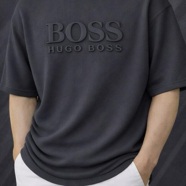 Boss Premium Drop Shoulder Charcoal