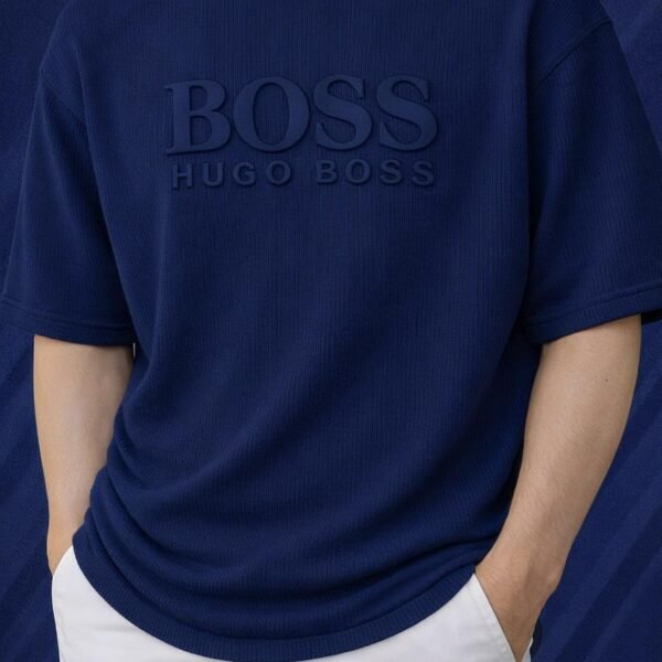 Boss Premium Drop Shoulder Navy