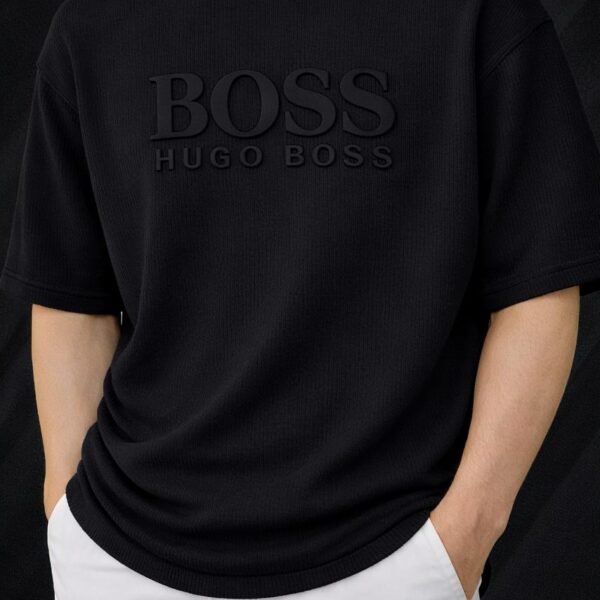 Boss Premium Drop Shoulder Black
