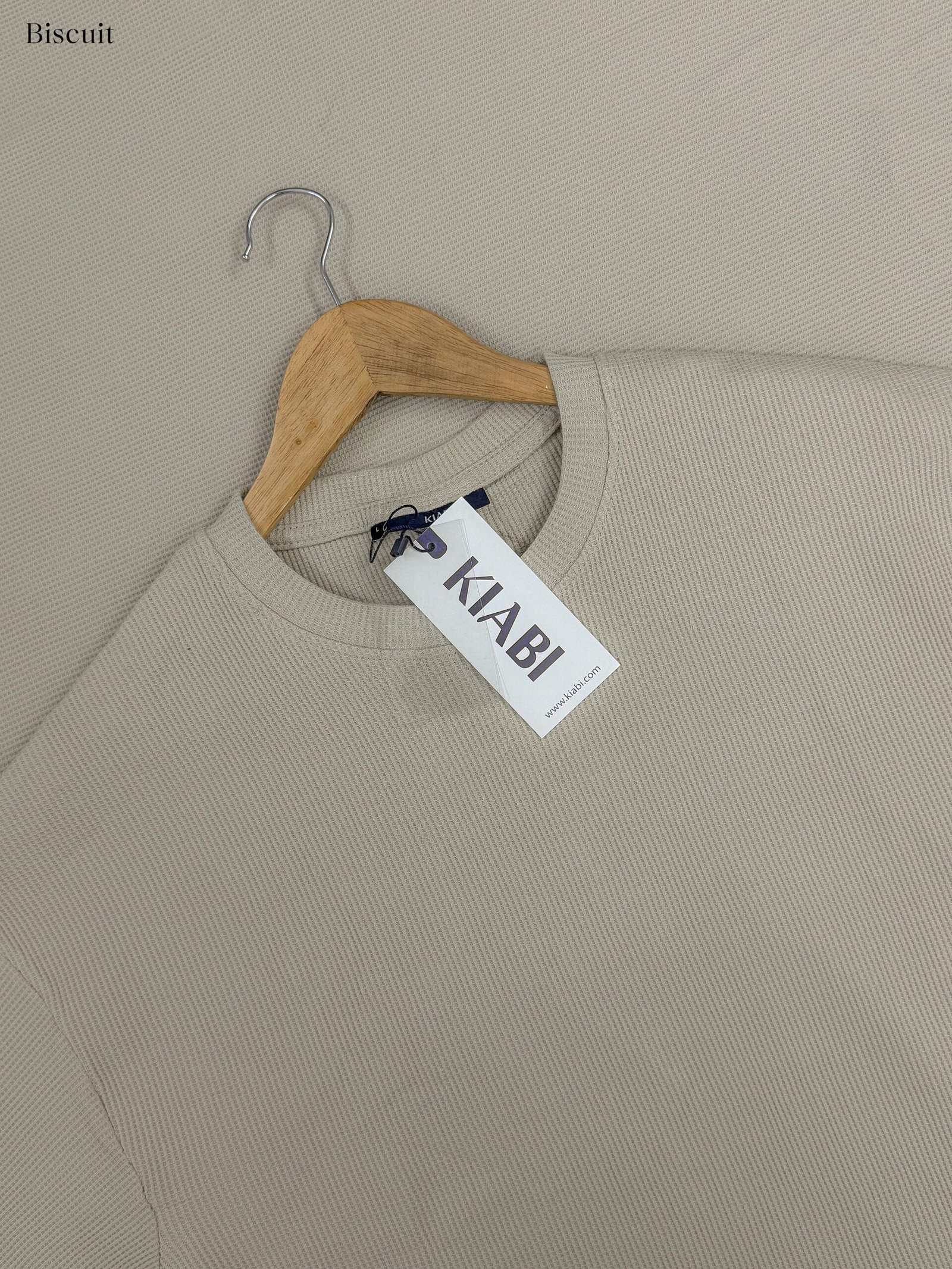 premium waffle drop shoulder