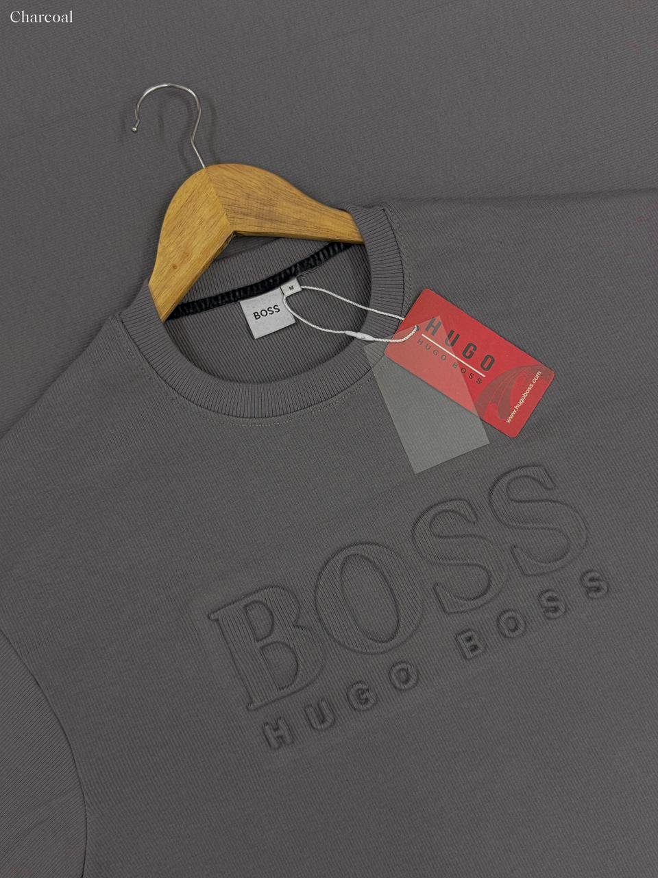 Boss Premium Drop Shoulder Brick-Charcoal - Image 3