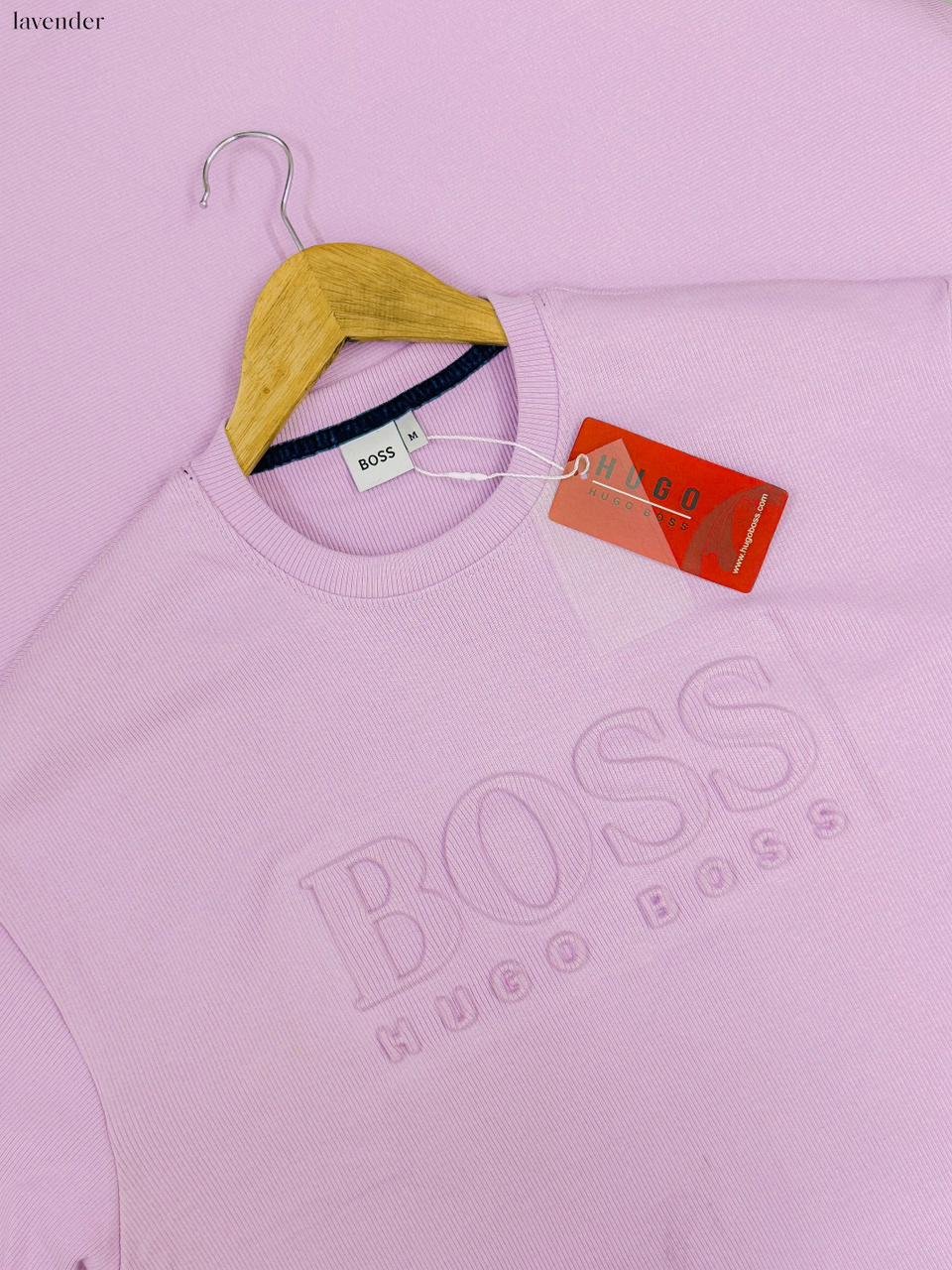 Boss Premium Drop Shoulder Lavender-Blue - Image 2