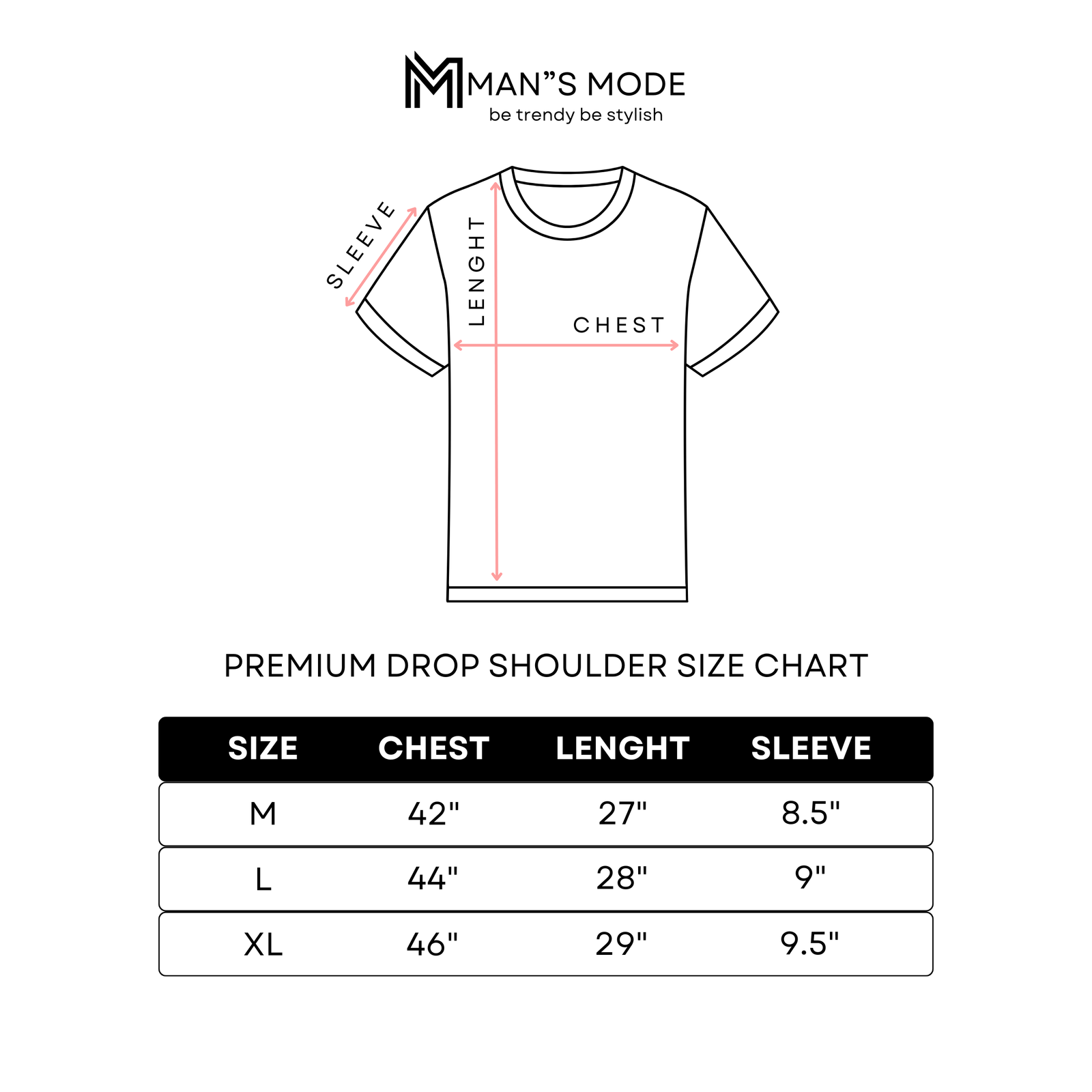 premium waffle drop shoulder